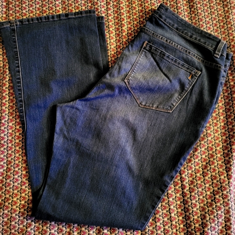 Vintage America bootcut jeans, women's size 16.